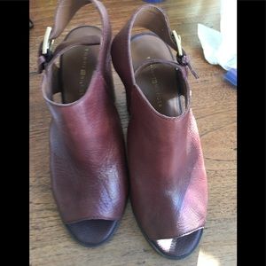 Tommy Hilfiger chunky slingbacks